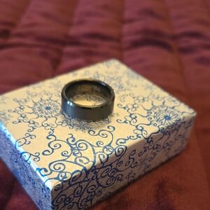 Black Tungsten Ring